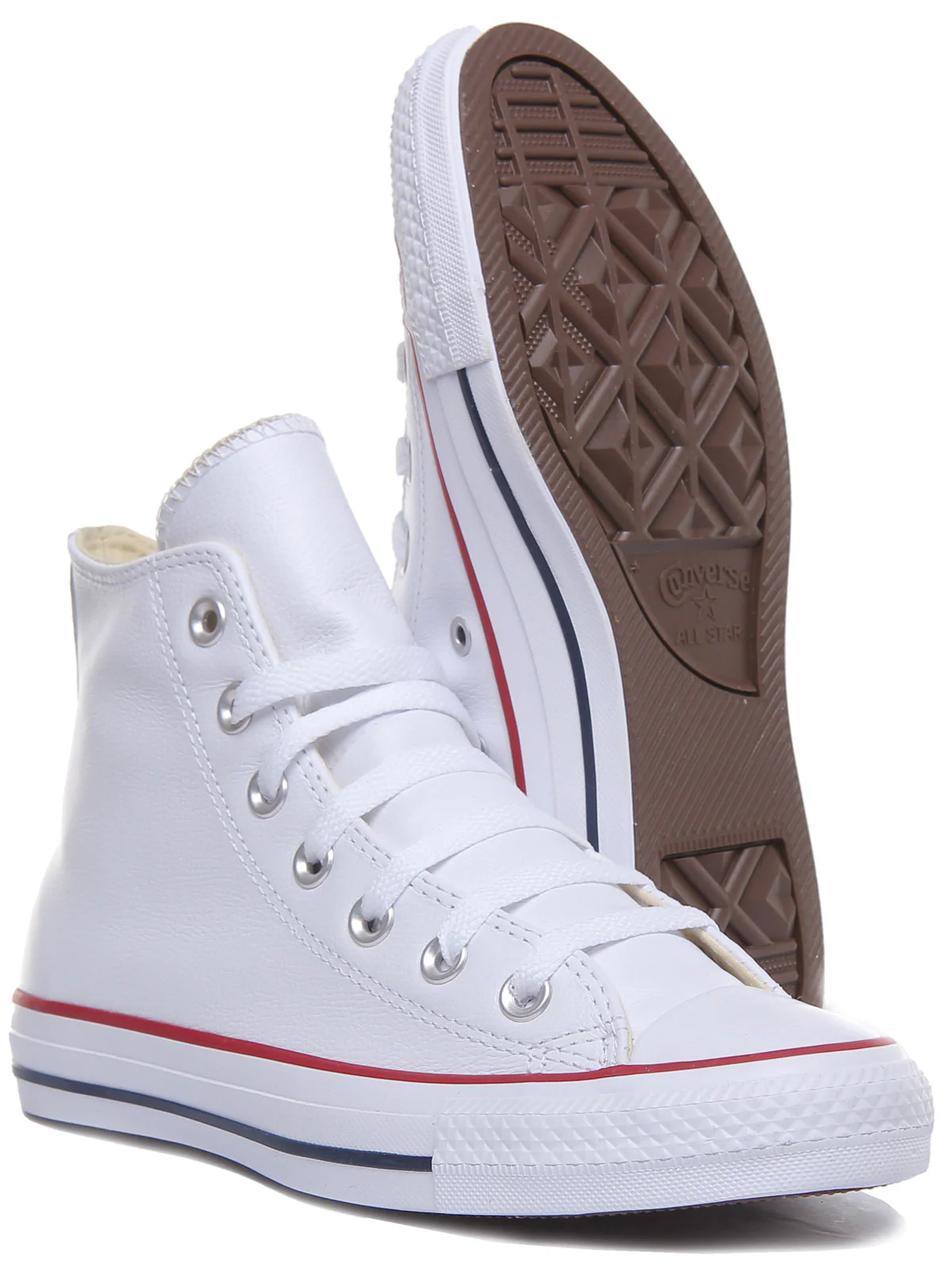 Converse 132169 CT All Star Hi Trainer In White - Image 5