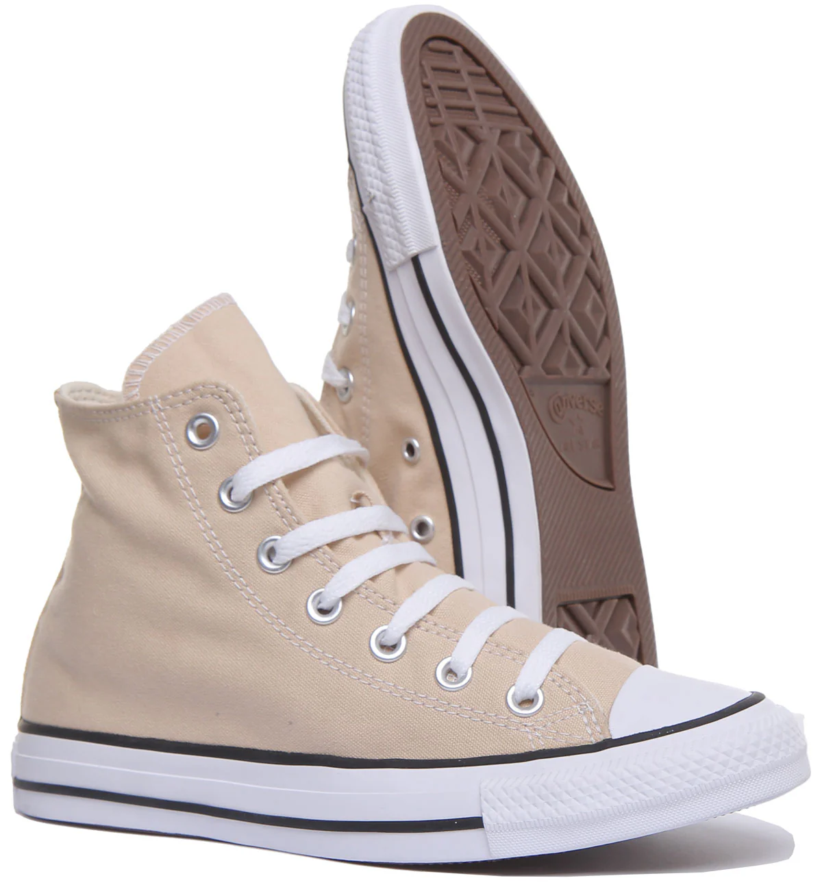Converse 168575C CT All Star Hi Trainer In Beige For Unisex - Image 5