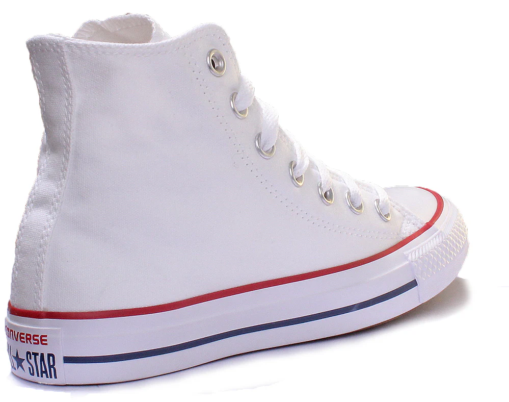 Converse All Star Hi Core Canvas Trainer In White - Image 3