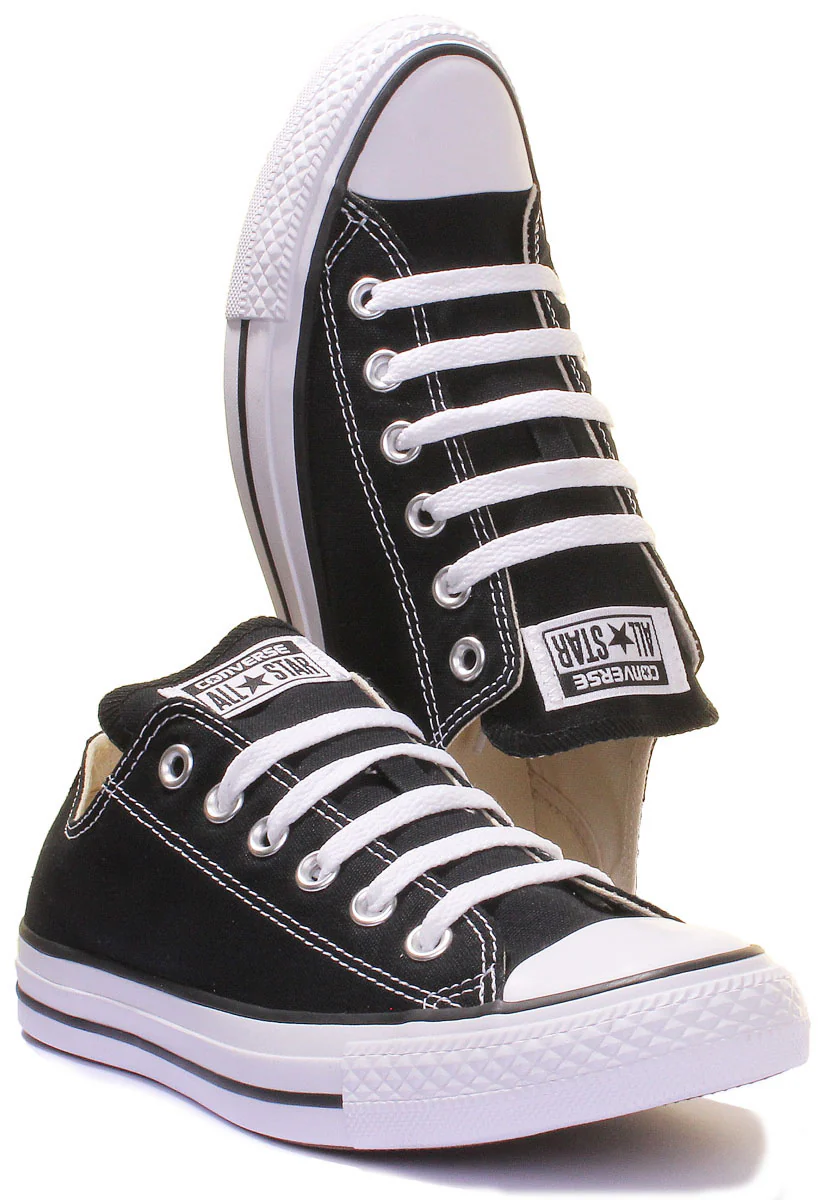 Converse All Star Low Trainer In Black For Women - Image 5