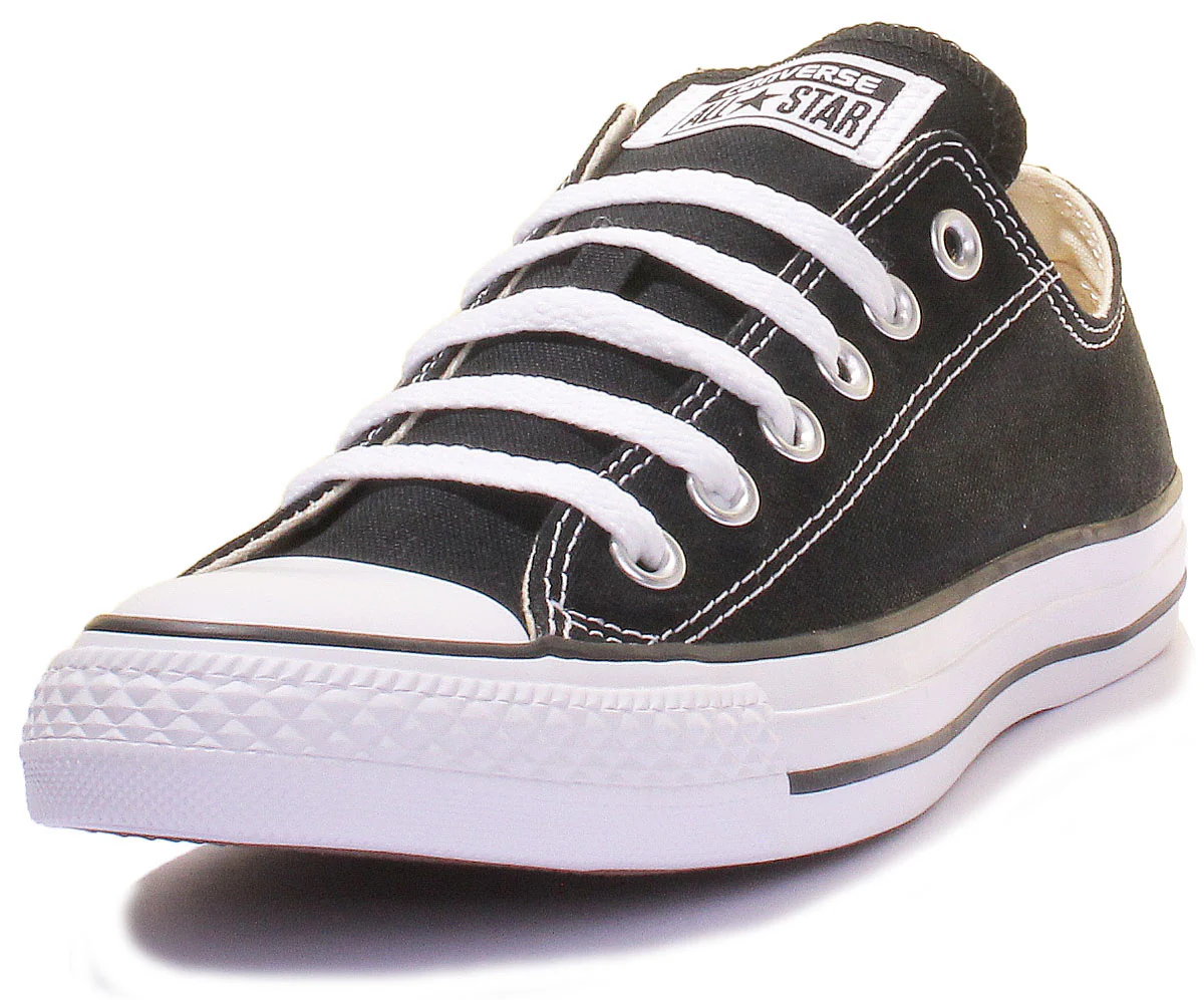 Converse All Star Low Trainer In Black For Women - Image 6
