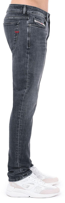 Diesel 1979 Sleenker Dark Grey Wash For Men - Image 5
