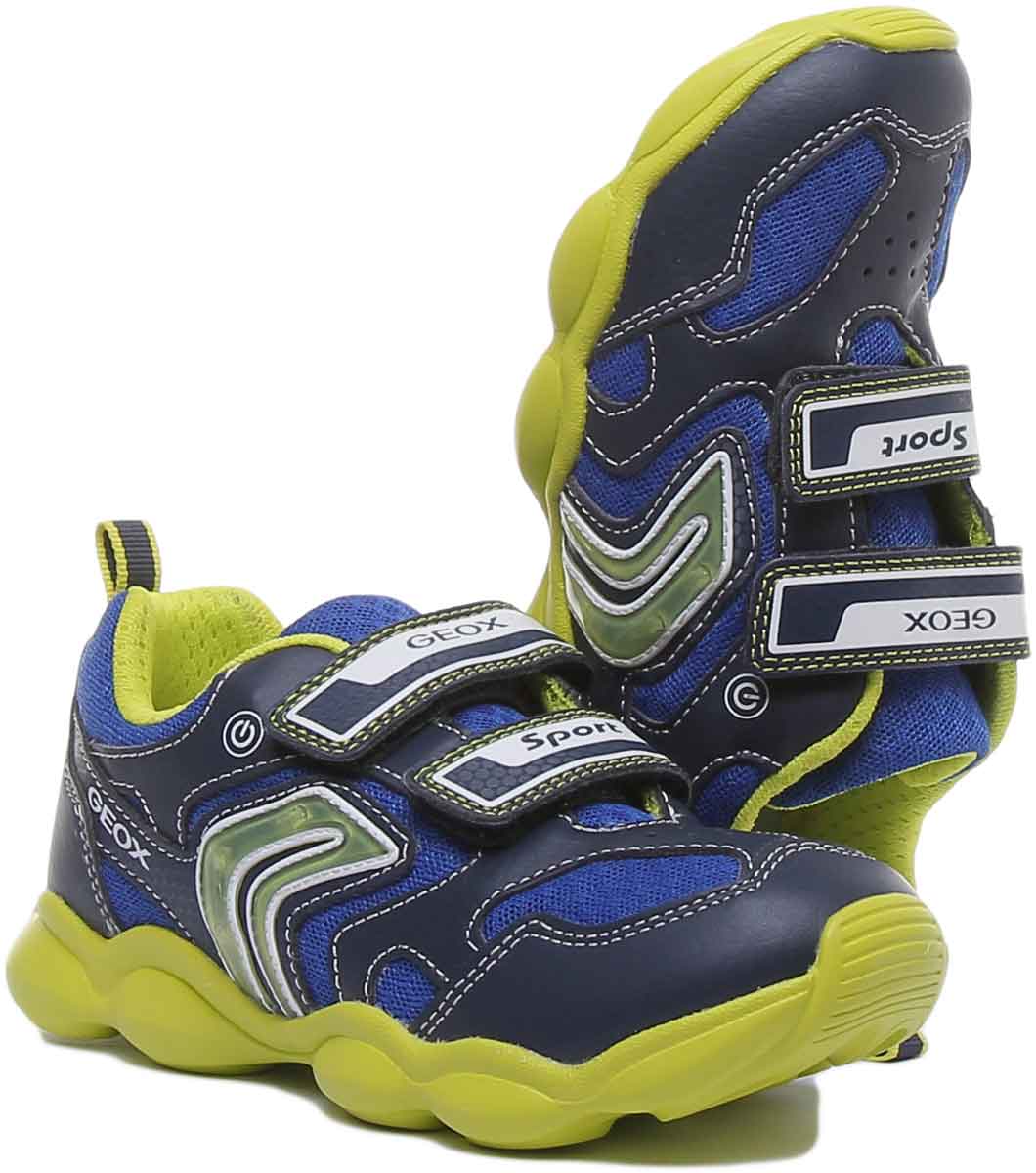 Geox J Munfrey In Navy - Image 5