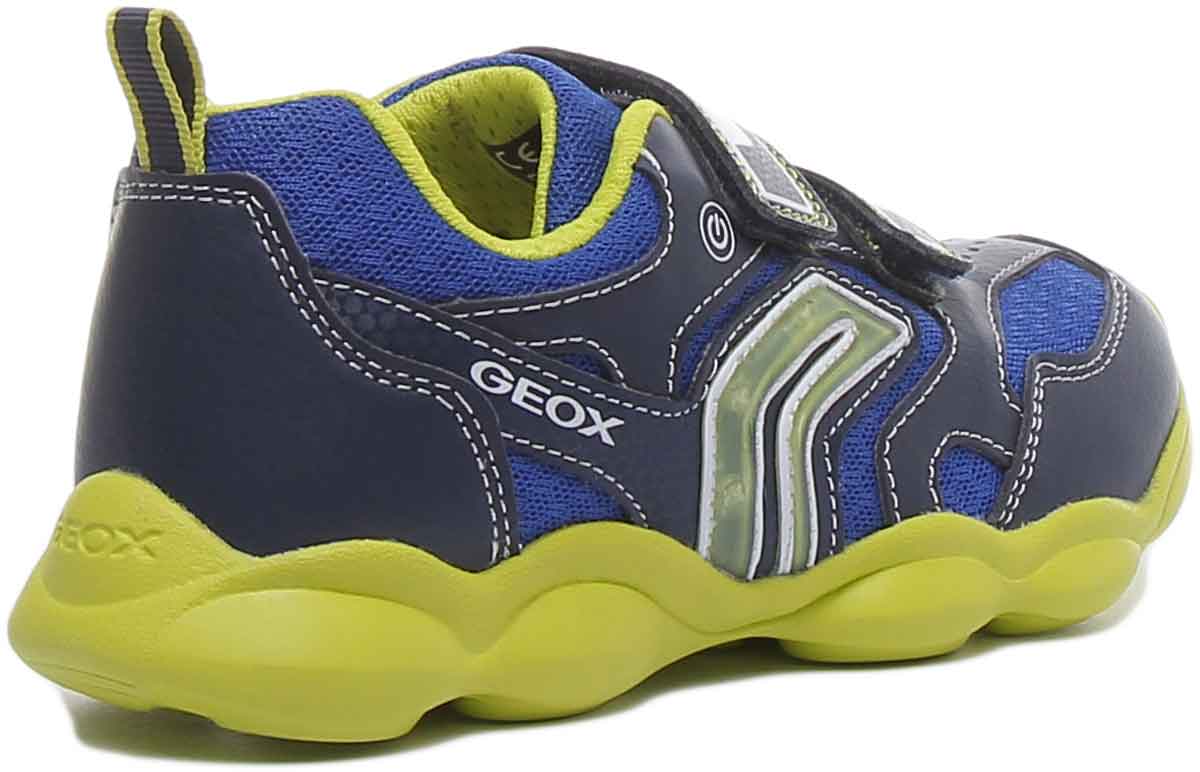 Geox J Munfrey In Navy - Image 3