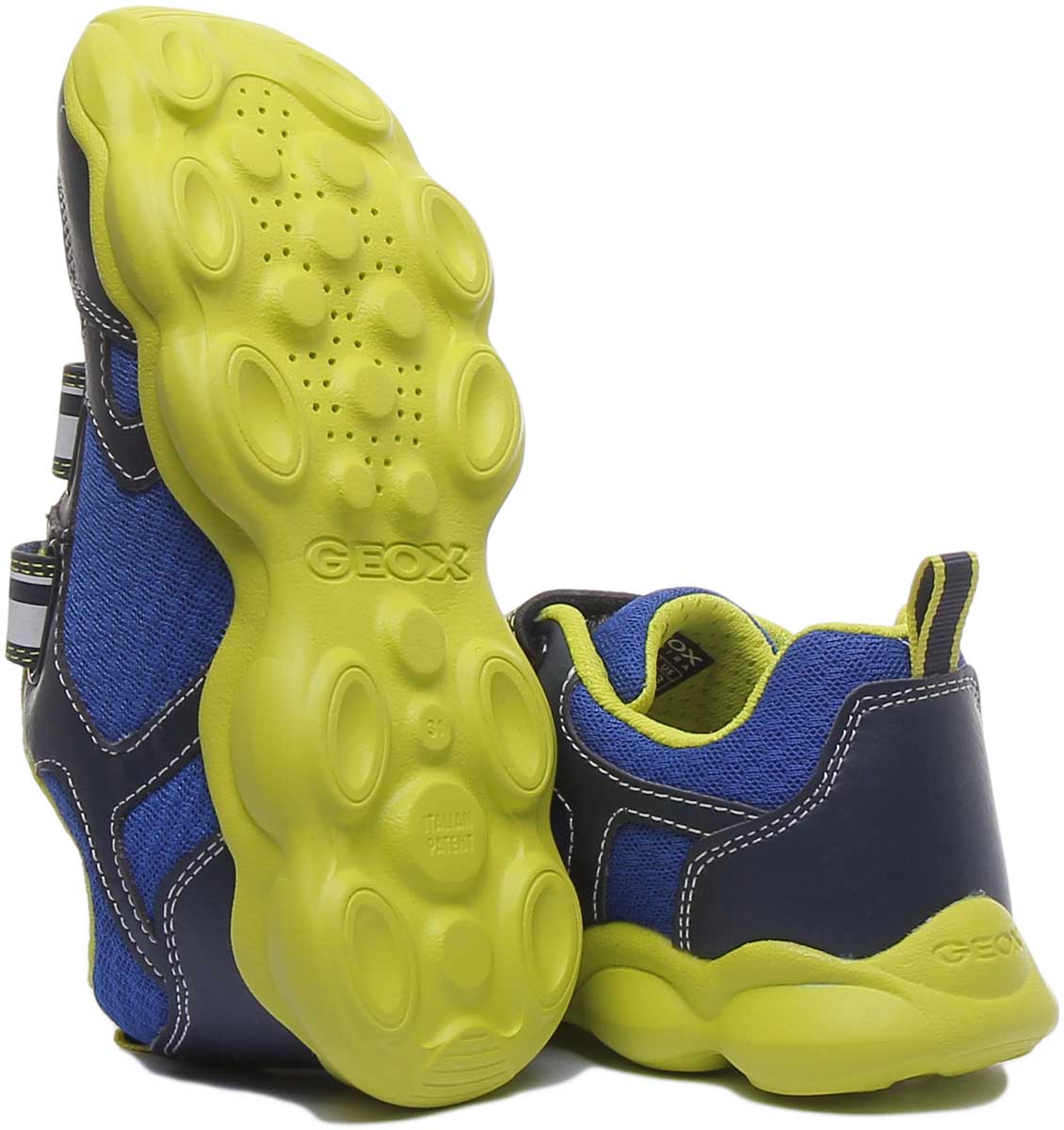 Geox J Munfrey In Navy - Image 4