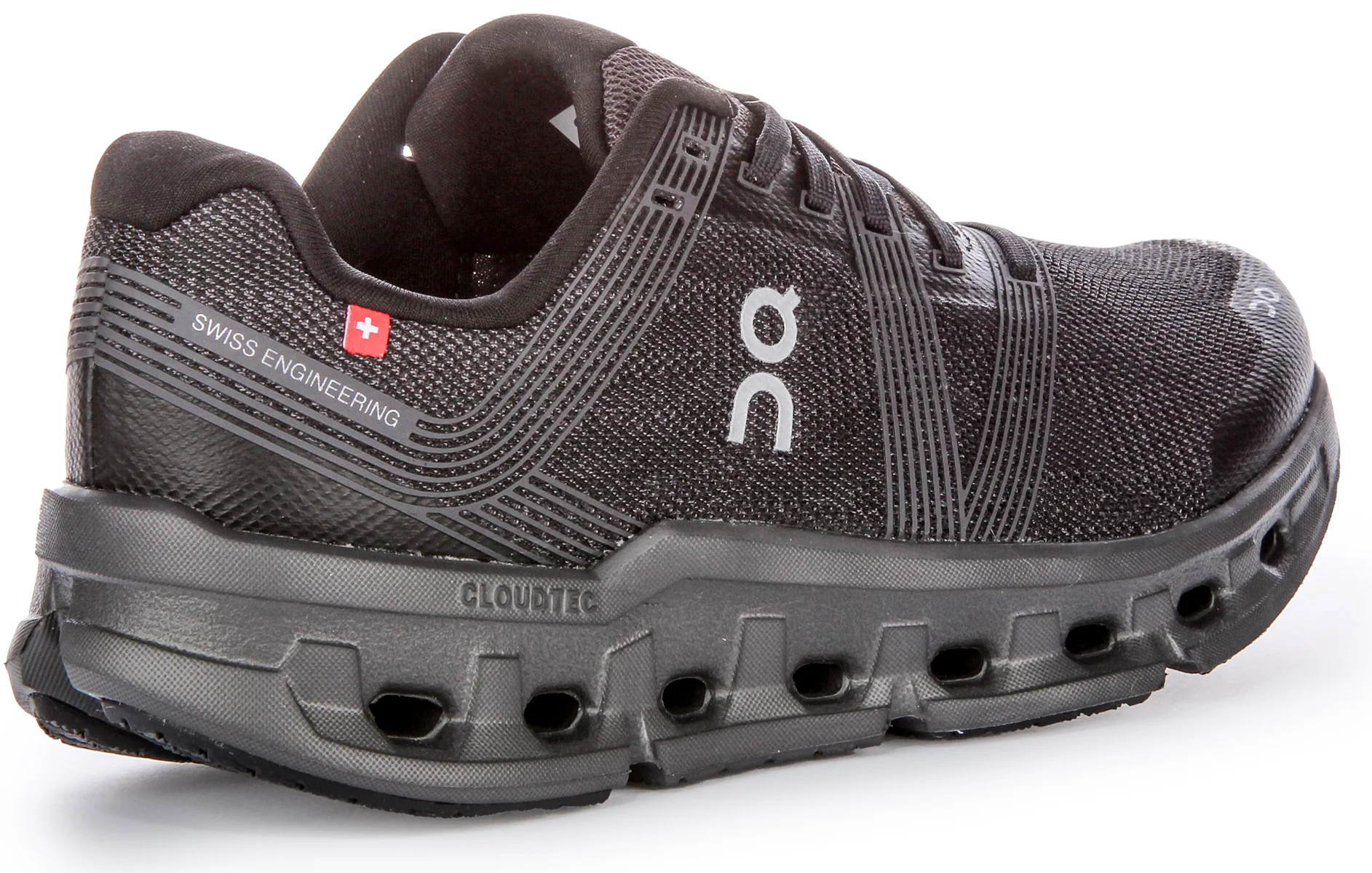 On Running Cloudgo Wide In Black For Women - Image 3