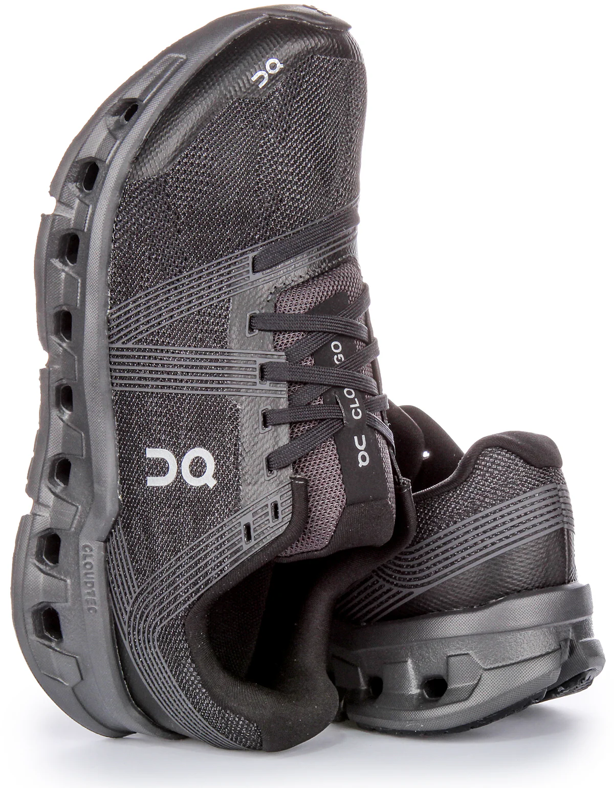 On Running Cloudgo Wide In Black For Women - Image 4