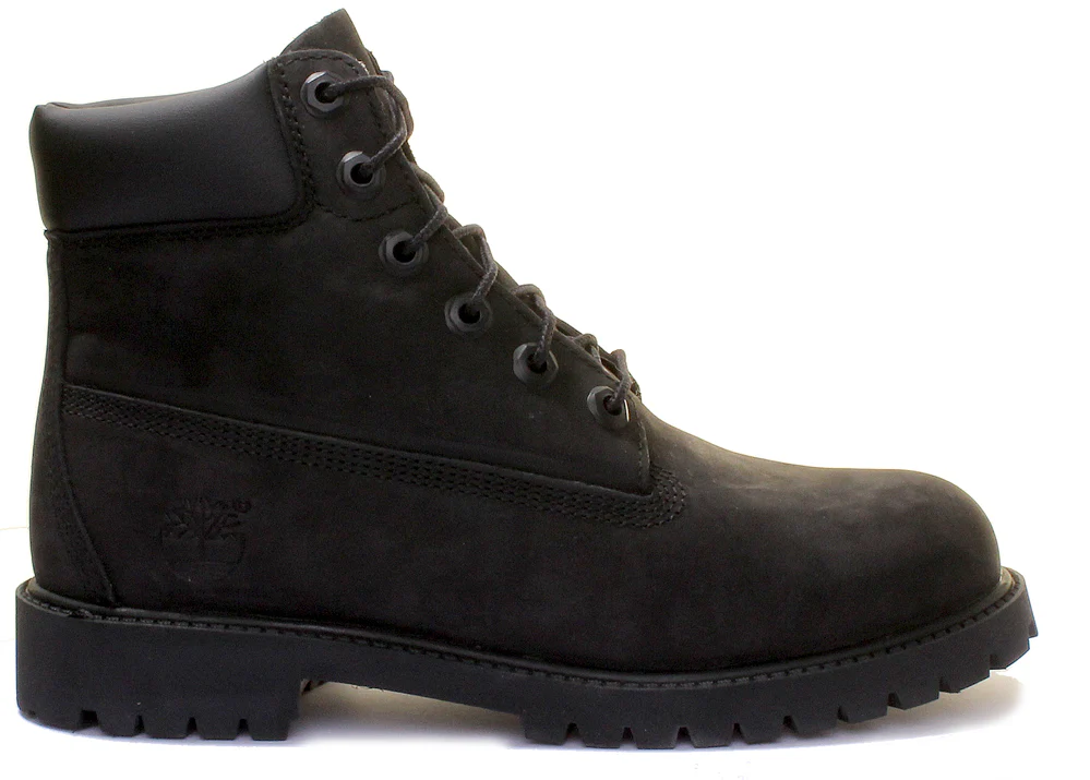 Timberland 6 Inch Ankle Boot In Black For Youth - Image 6