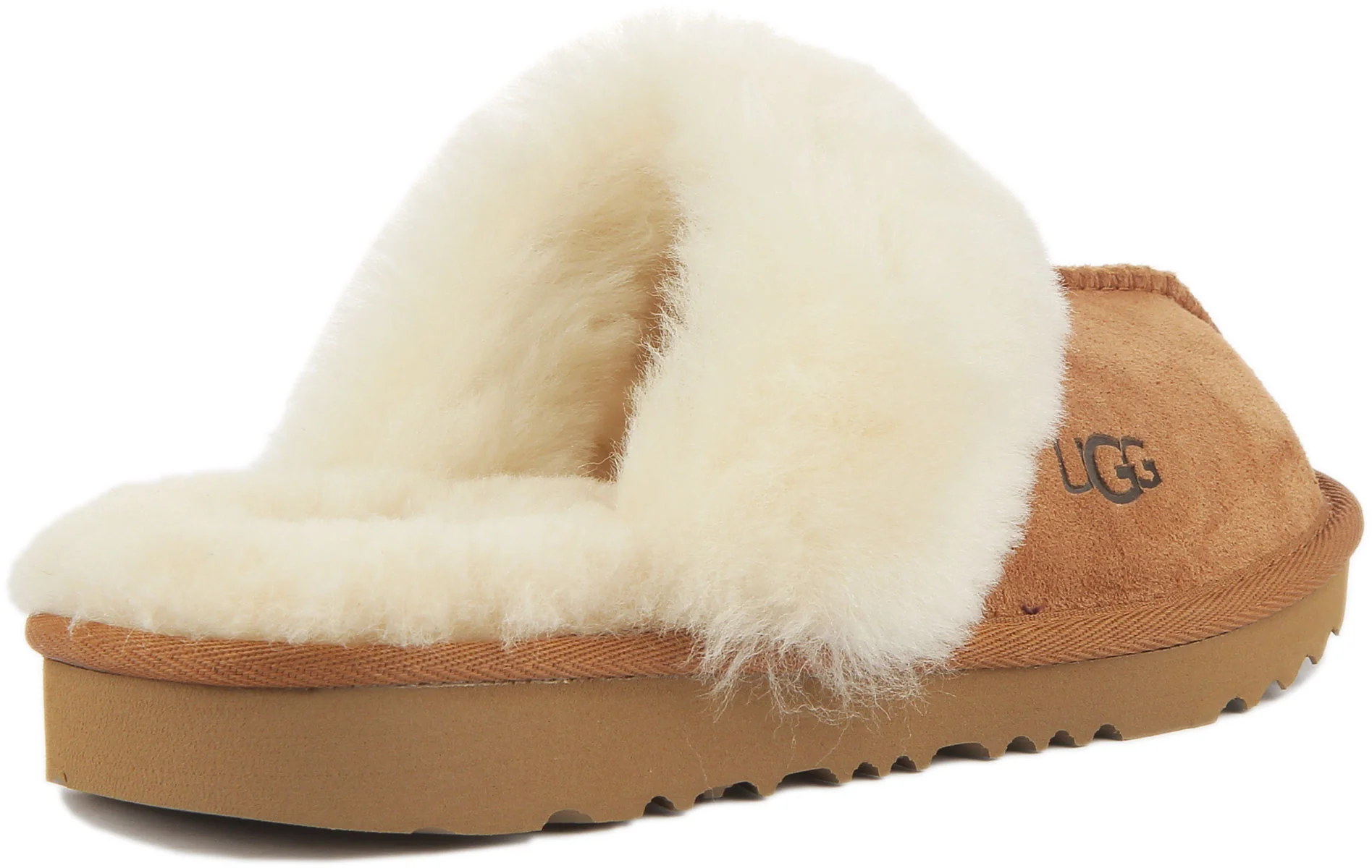 Ugg Australia Cozy II Slippers In Chestnut For Kids - Image 3