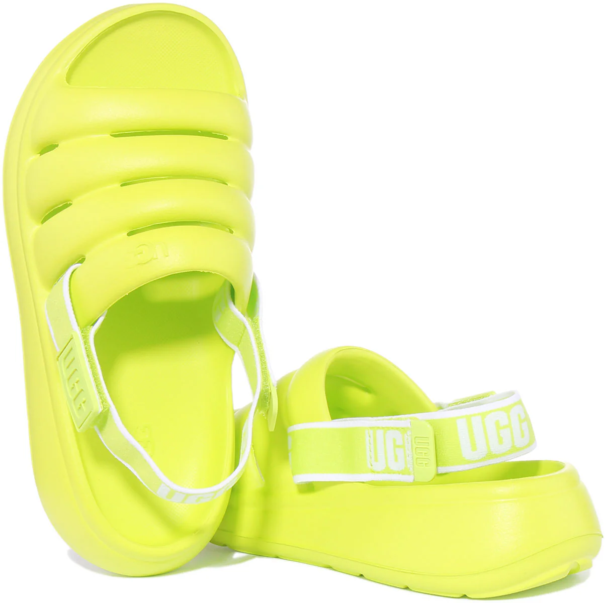 Ugg Australia K Sport Yeah In Lime For Kids - Image 4