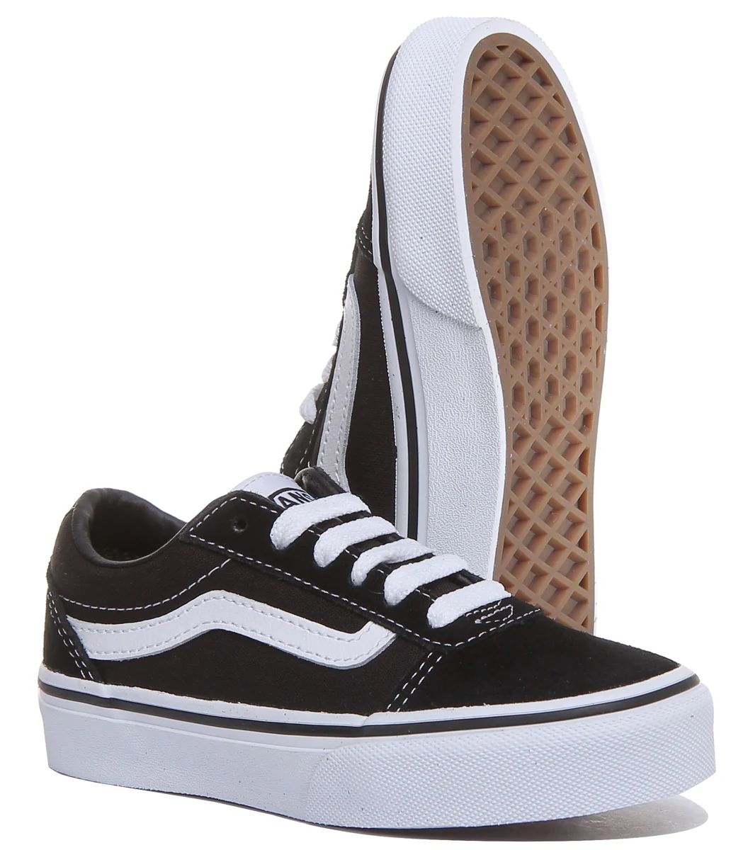 Vans Ward In Black White - Image 4