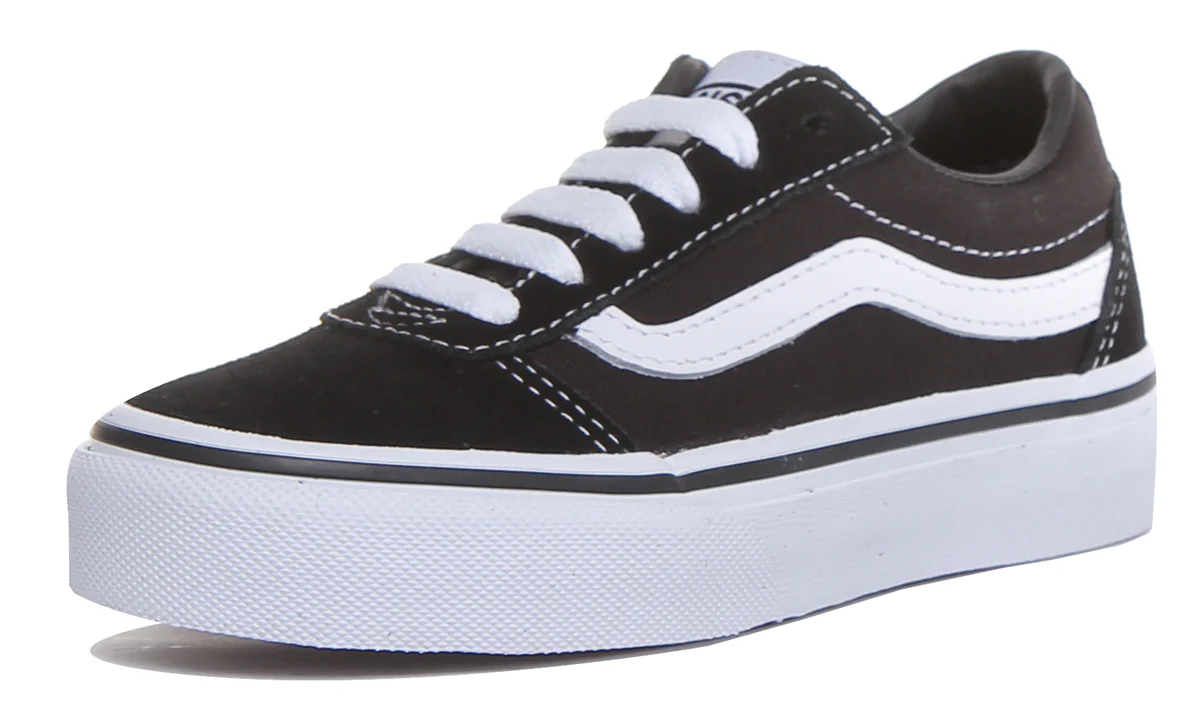 Vans Ward In Black White - Image 5