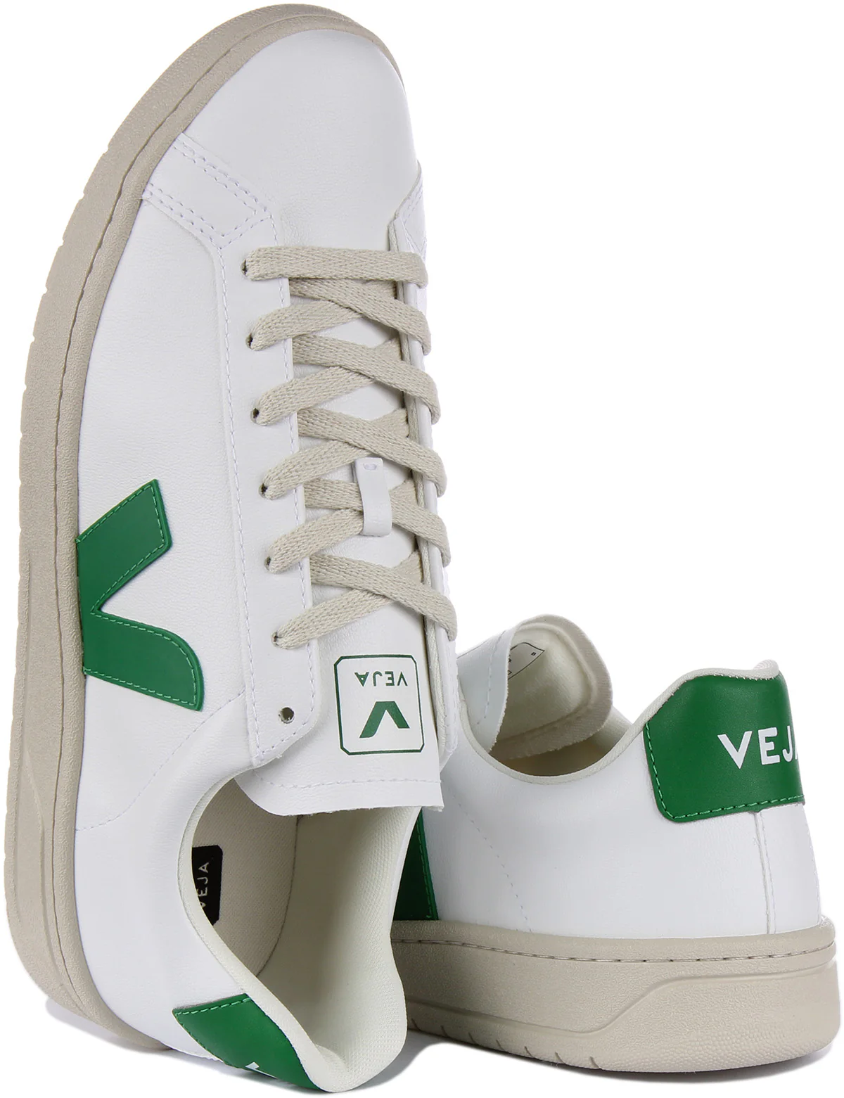 Veja Urca Cwl In White Green For Women - Image 4